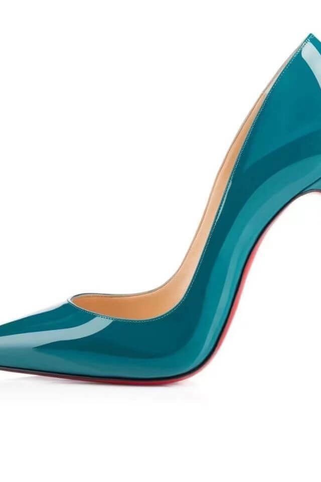 EB | Spitz Zulaufende 1rote Boden Schuhe