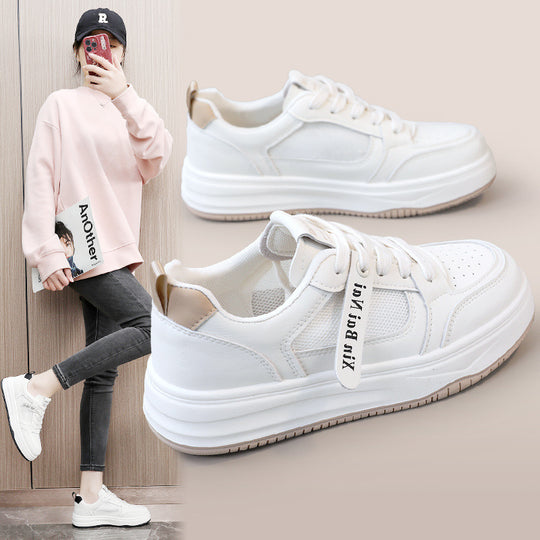 Damen Modische Sneakers mit atmungsaktiver Mesh-Oberfläche und komfortabler Dämpfung EB