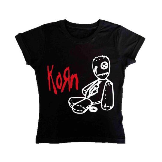 Damen T-Shirt mit kreativem Grafikdesign und lässigem Schnitt EB