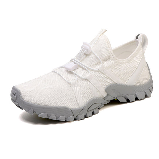 Damen Sportliche Aqua-Laufschuhe mit atmungsaktivem Obermaterial und flexiblem Schnellschnürsystem EB