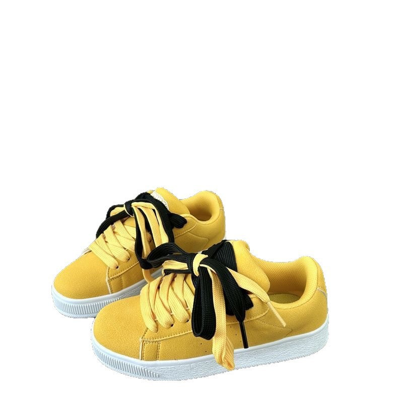 Damen Sportliche Sneakers mit Knotenschnürung und flexiblem Obermaterial EB