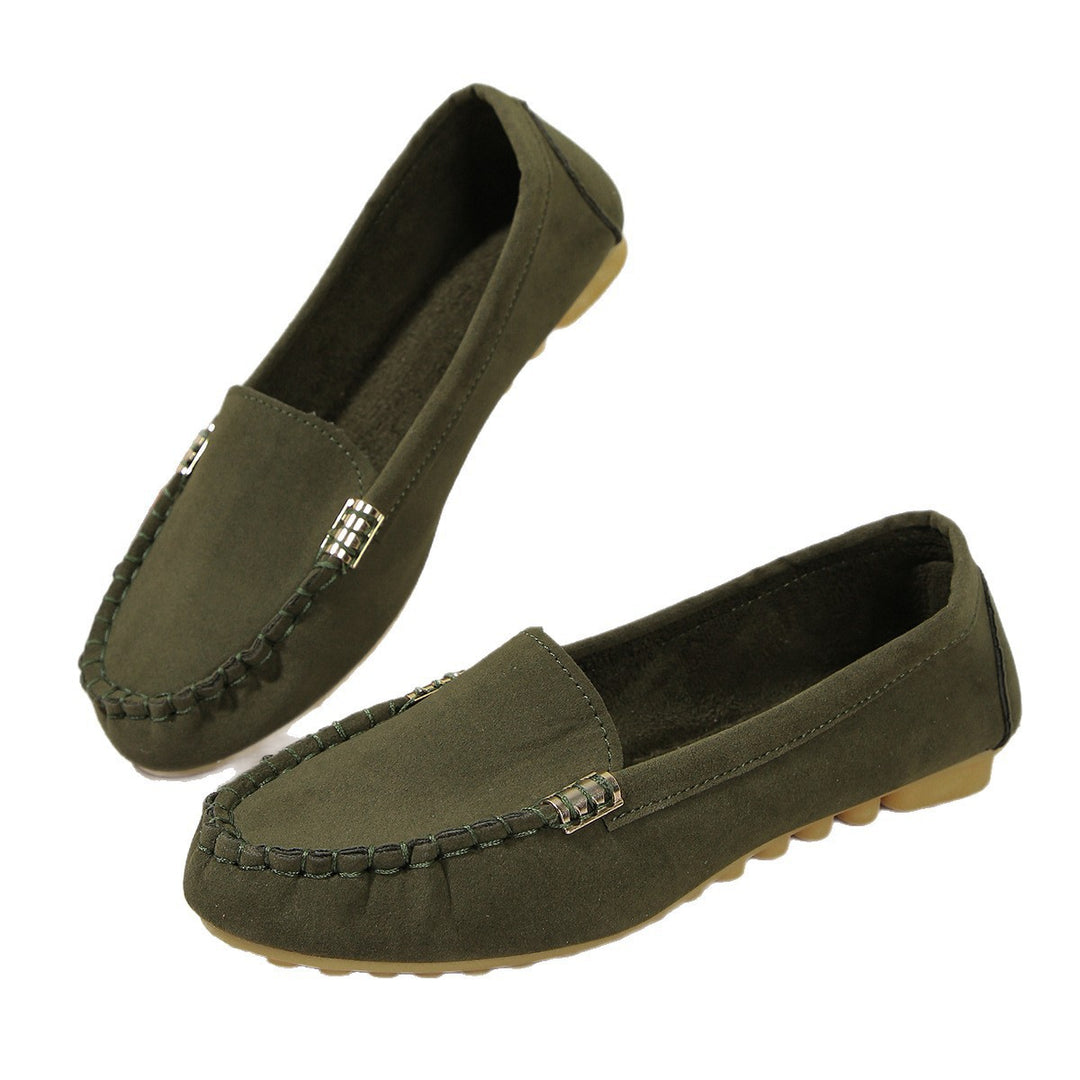 Damen Mokassins mit modischem Detail und orthopädischer Sohle EB