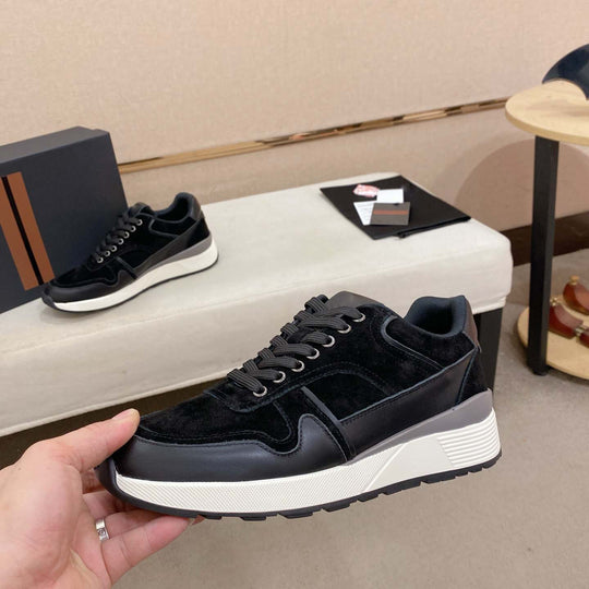 Damen Komfortable Sneaker mit modischem Wildleder-Obermaterial EB