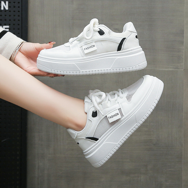 Damen Modische Sneakers mit dämpfender Sohle und atmungsaktiver Mesh-Oberfläche EB
