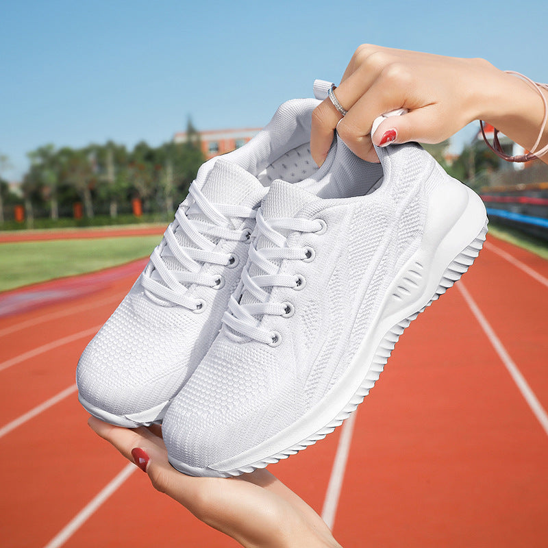 Damen Hochleistungs-Laufschuhe mit atmungsaktivem Obermaterial und stoßdämpfender Sohle EB