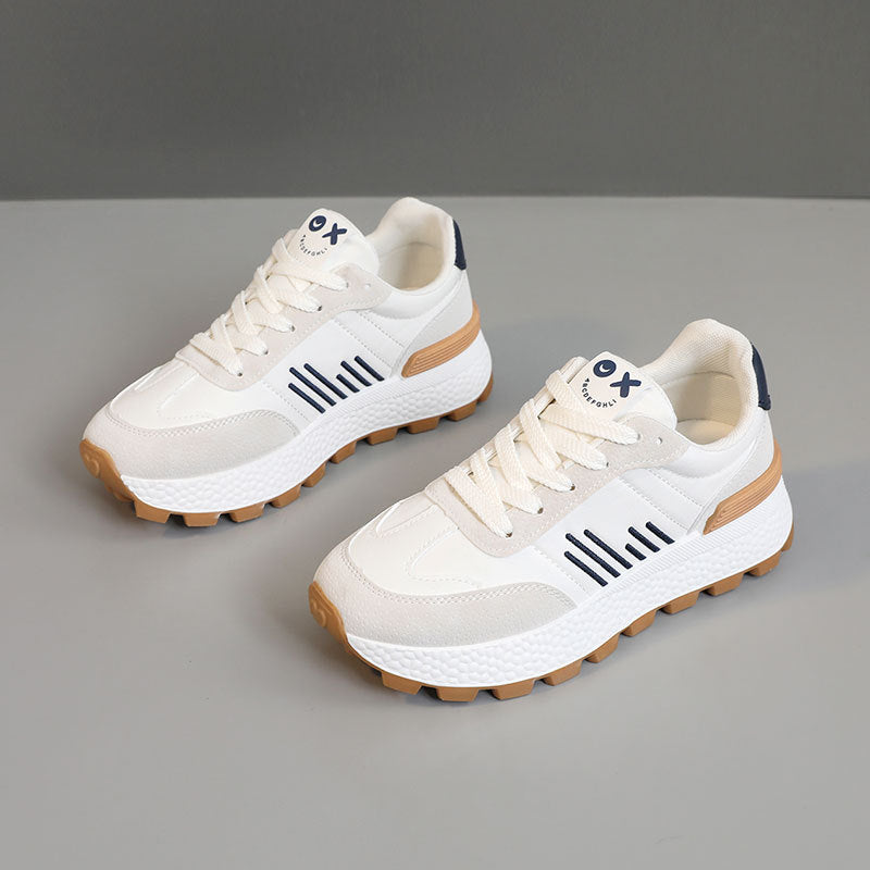 Damen Sportliche Sneaker mit rutschfester Sohle und dämpfendem Innenfutter EB