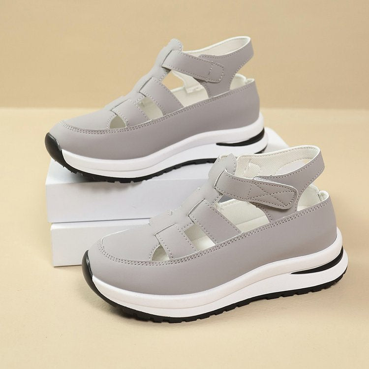 Damen freizeitorientierte Sneakers mit komfortabler Oberflächenstruktur und flexiblem Sohlendesign EB