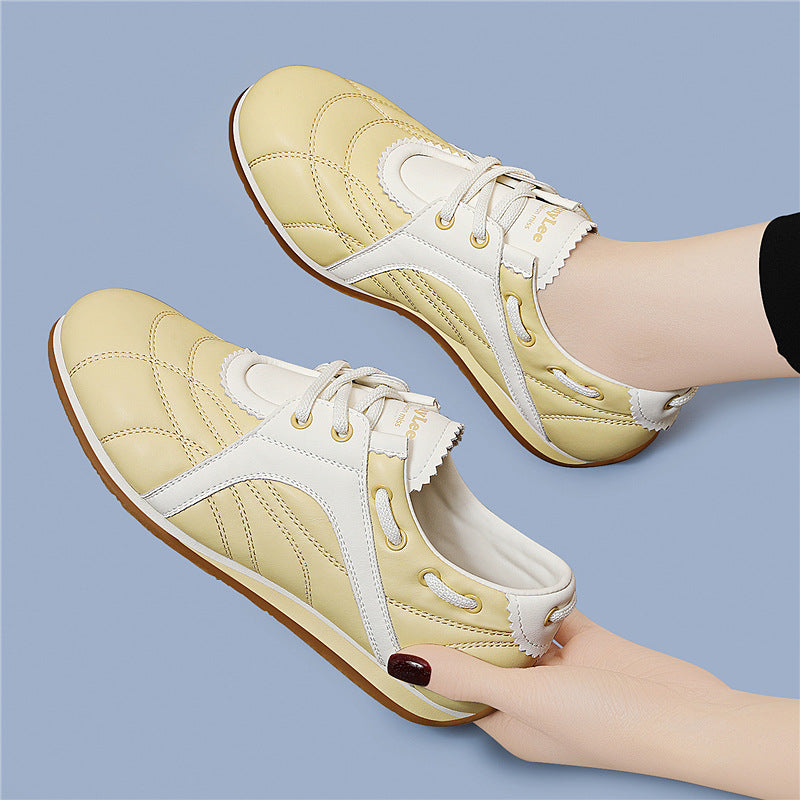 Damen sportliche Sneaker mit flexiblem Obermaterial und ergonomischer Passform EB