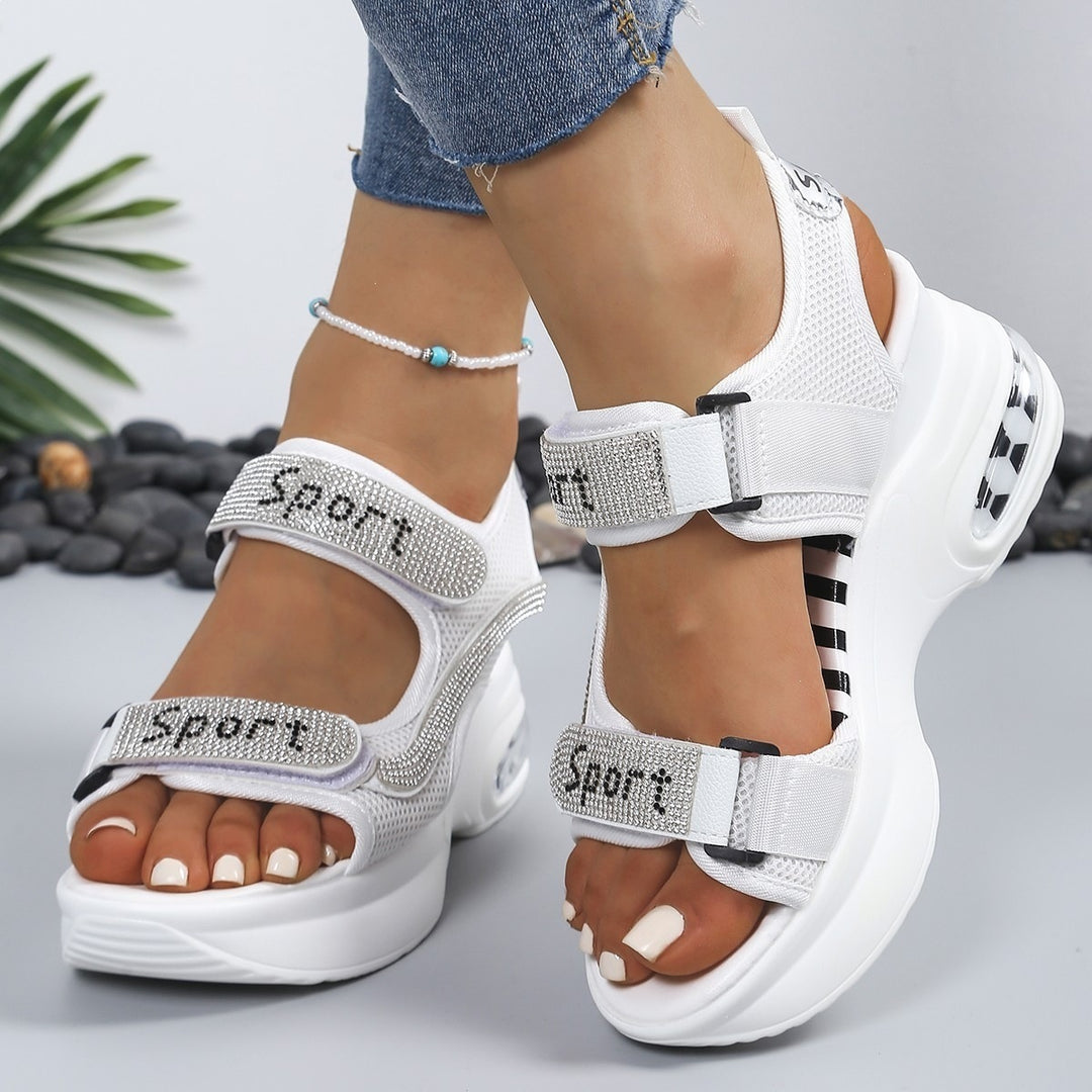 Damen Sportliche und modische Sandalen mit innovativem Dämpfungssystem EB