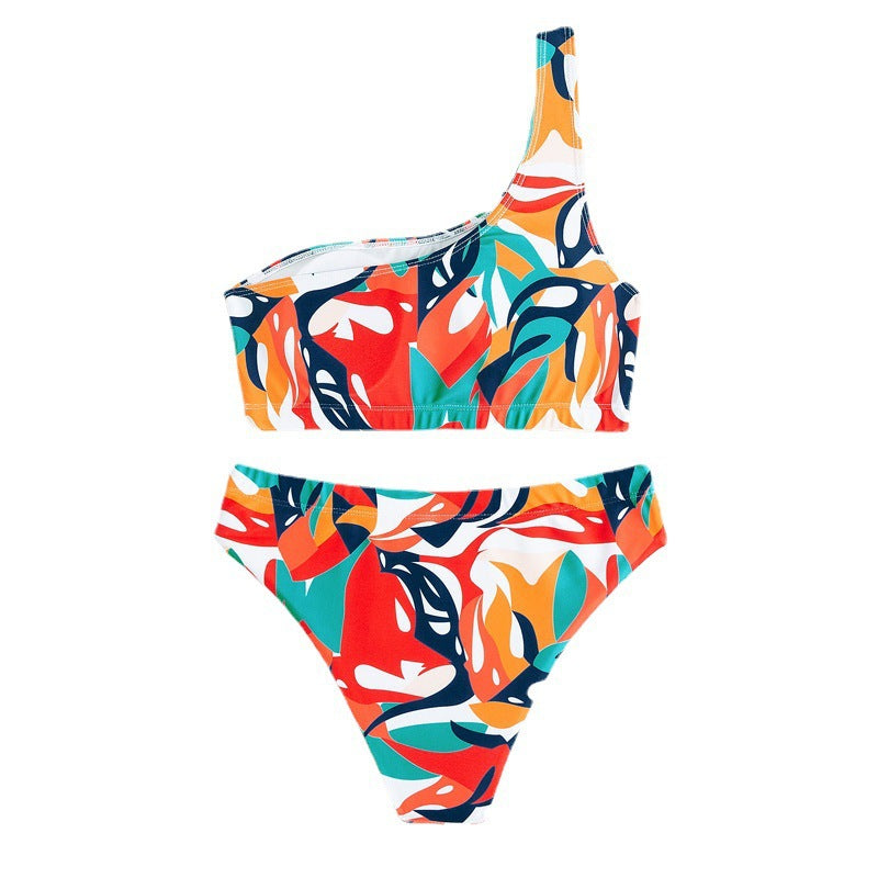 Damen asymmetrisches Bikini-Oberteil EB