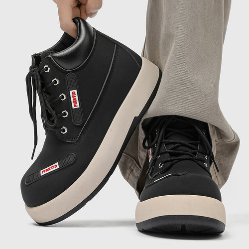 Damen robuste Winterboots mit rutschfester Sohle und wasserdichtem Obermaterial EB