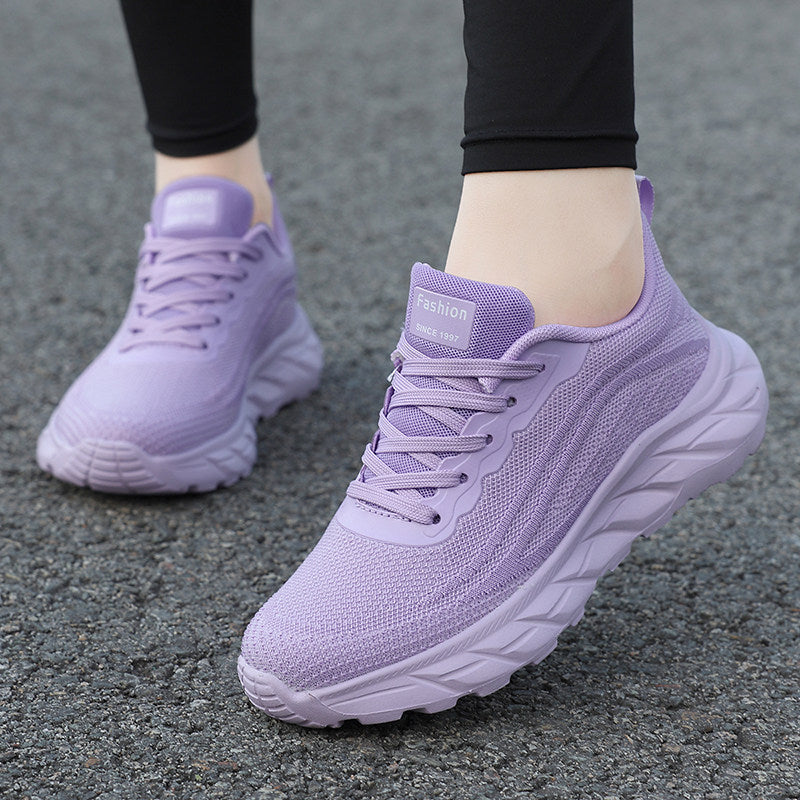 Damen Komfortable Freizeitschuhe mit dämpfender Sohle EB