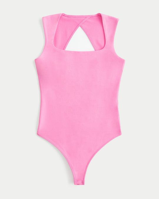 Damen Sportlicher Body mit Kreuzrücken EB