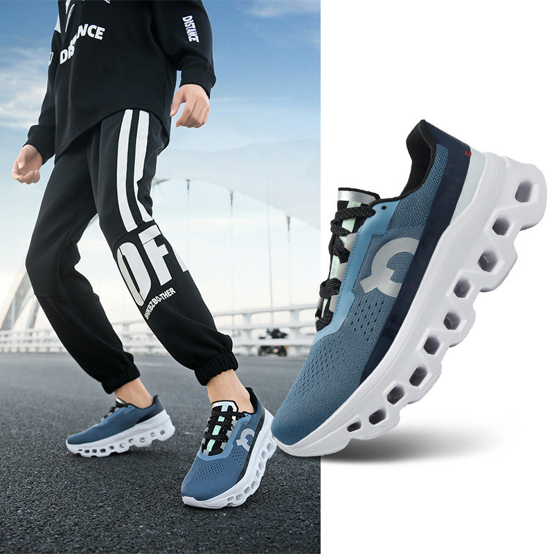 Unisex komfortable Performance-Laufschuhe mit extrahoher Dämpfung und belüftetem Mesh-Obermaterial EB