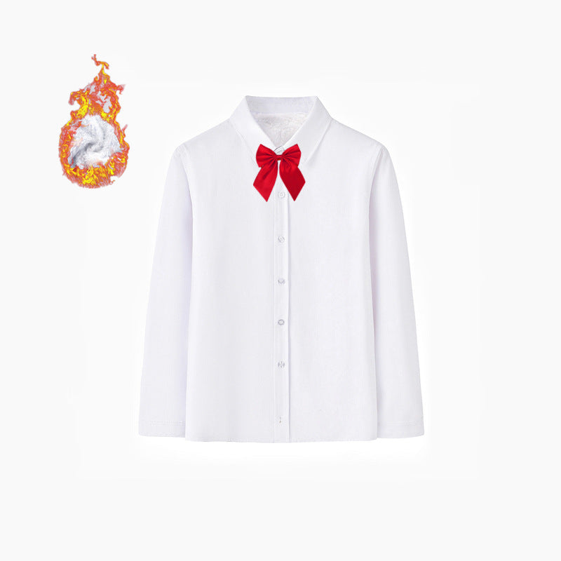 Damen Elegantes Langarmhemd mit weicher Innenseite EB