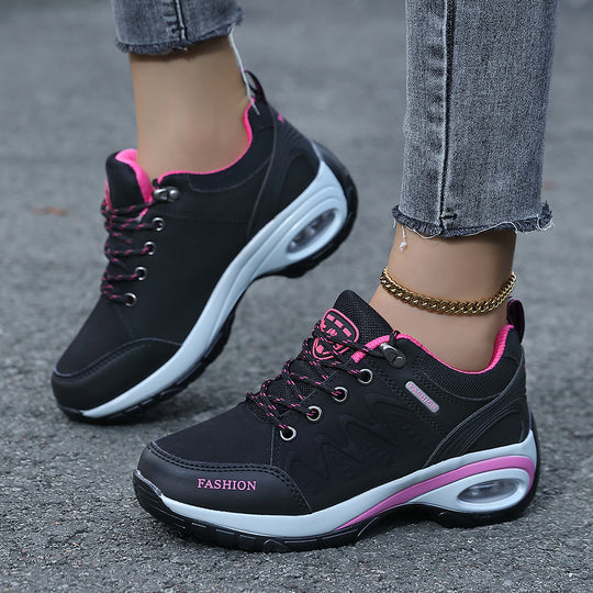 Damen Sportliche Sneakers mit dämpfender Luftpolsterung und flexibler Sohle EB