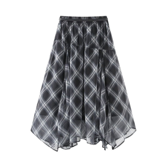 Damen Midikleid mit schwingendem Rock und Gürteldetails EB