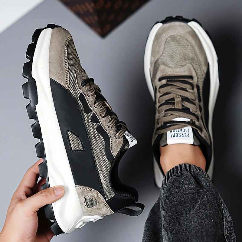 Damen Sportliche Sneakers mit atmungsaktiver Mesh-Oberfläche und dämpfender Sohle EB