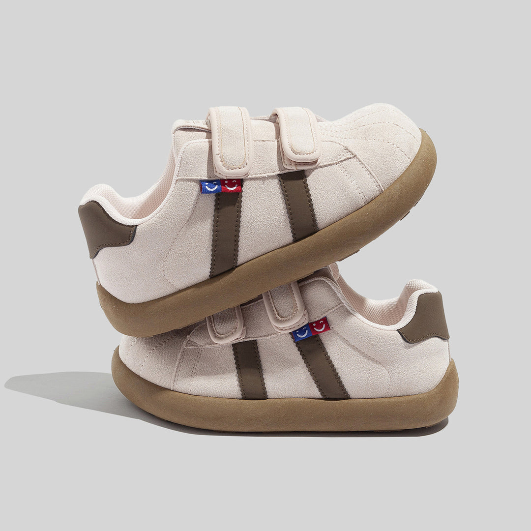 Damen Sneakers mit verstellbarem Klettverschluss und strukturiertem Obermaterial EB