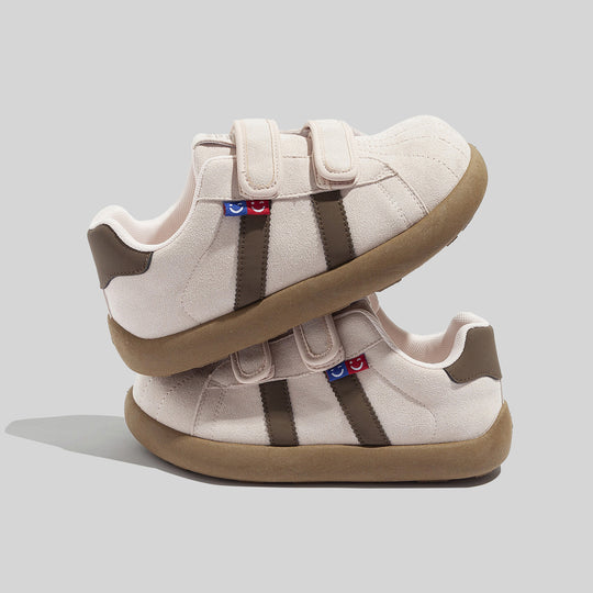 Damen Sneakers mit verstellbarem Klettverschluss und strukturiertem Obermaterial EB