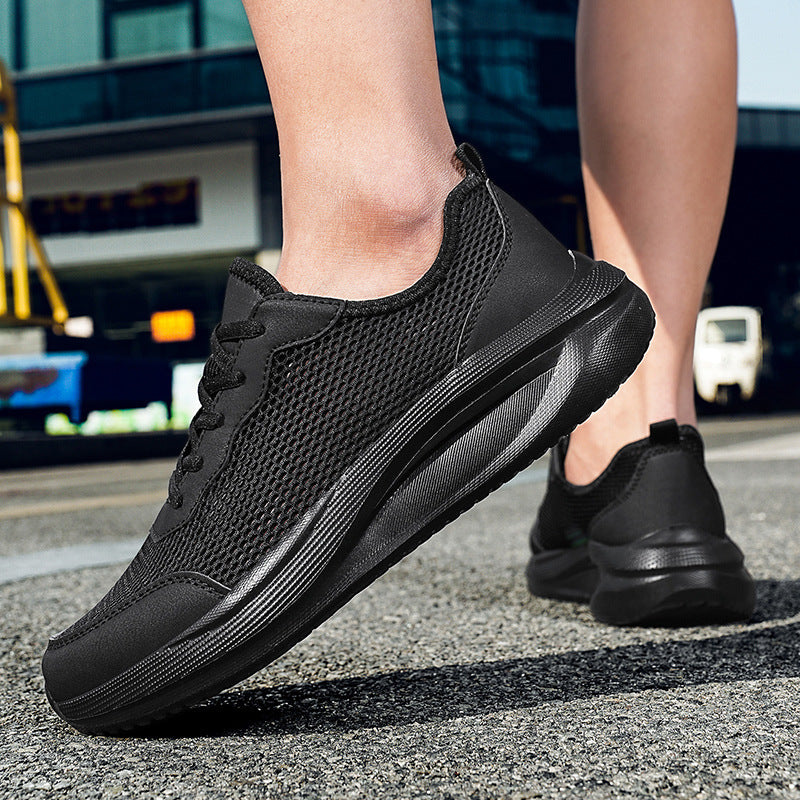 Damen Atmungsaktive Sneaker mit stoßdämpfender Sohle EB