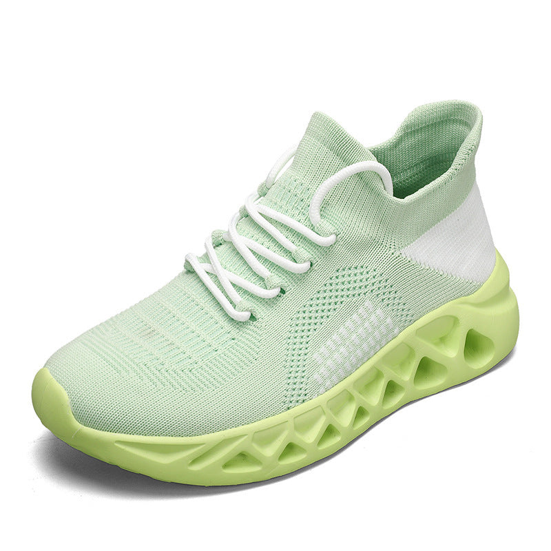 Damen Atmungsaktive Fitness Sneakers mit elastischer Dämpfungstechnologie EB