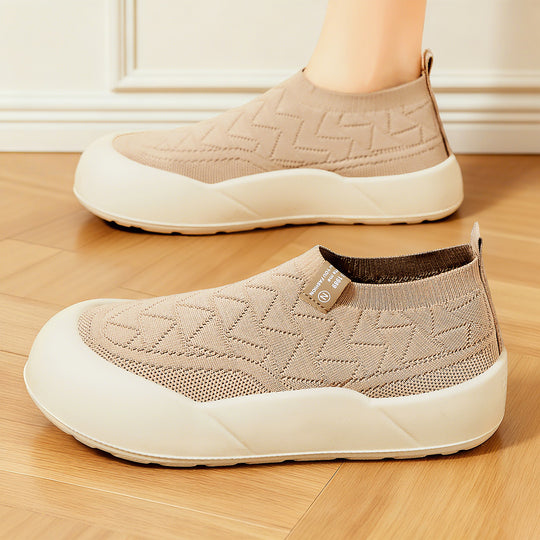 Damen Atmungsaktive Sneaker mit flexiblem Strickdesign EB