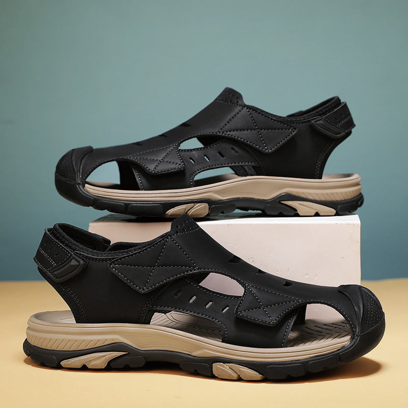 Damen Sportliche Aquasandalen mit verstellbaren Riemen und rutschfester Sohle EB