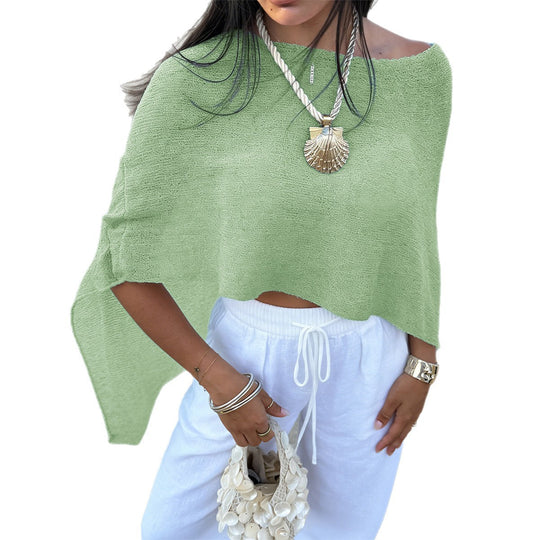 Damen Ethno-Badeset mit Fransen und asymmetrischem Design EB