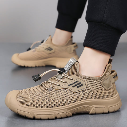 Damen Sportliche Freizeit-Schuhe mit atmungsaktivem Mesh-Obermaterial EB