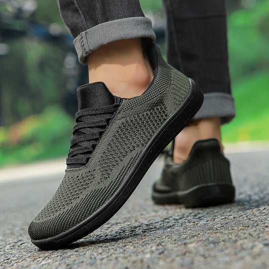 Herren nan gestrickter Schlupfsneaker mit sockenhaftem Schaft und flexibler Komfortsohle EB