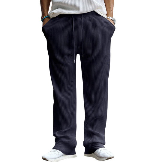 Damen bequeme und elegante weite Hosen EB