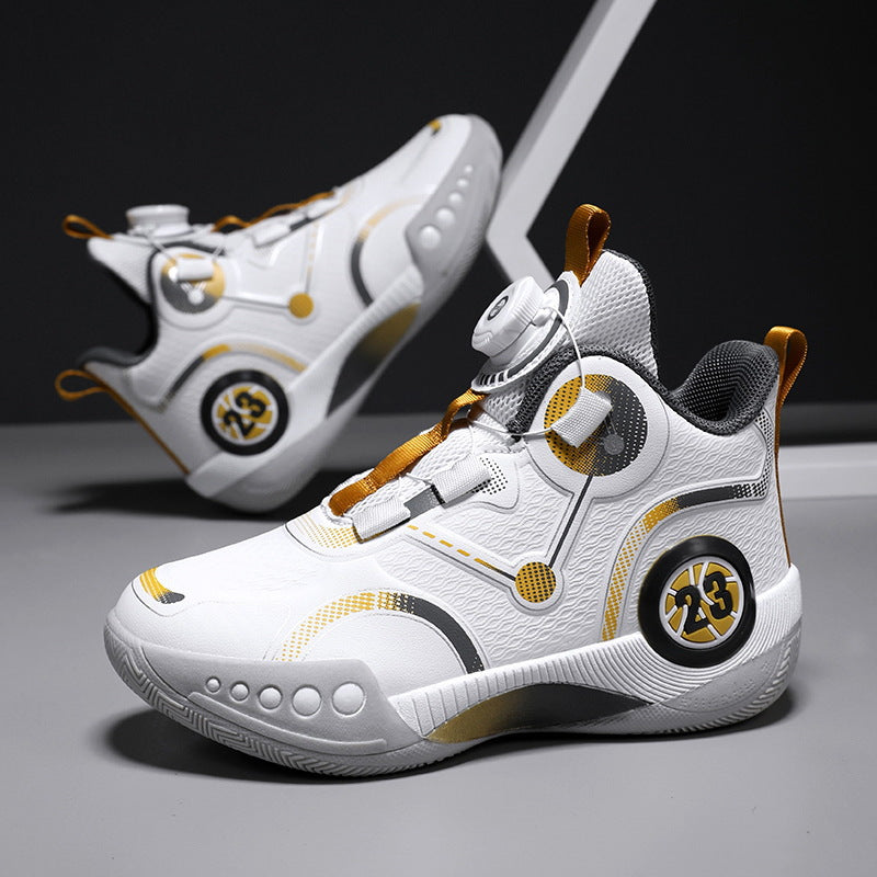 Damen Sportliche High-Top Sneakers mit innovativem Schnellschnürsystem EB