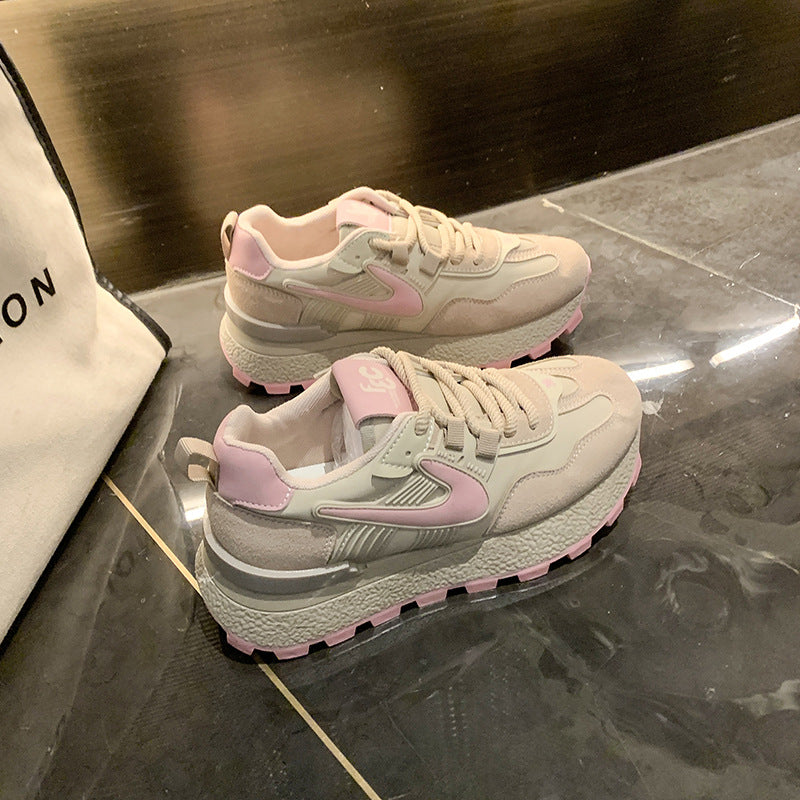 Damen Sportliche Sneakers mit Komfortsohle und atmungsaktivem Obermaterial EB