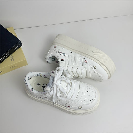 Damen Modische Sneakers mit verspielten Design-Elementen und atmungsaktiver Innenpolsterung EB