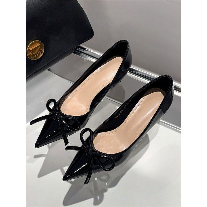 Damen High Heel Schuhe mit elegantem Schleifenakzent EB
