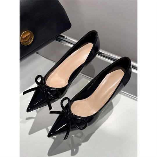 Damen High Heel Schuhe mit elegantem Schleifenakzent EB