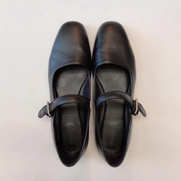 Damen elegante Mary Jane Ballerinas mit modischer Schnalle EB