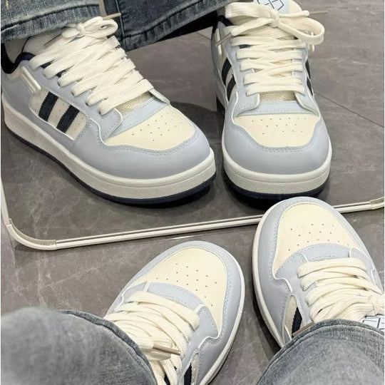 Damen Sneakers mit atmungsaktivem Obermaterial und klassischem Design EB