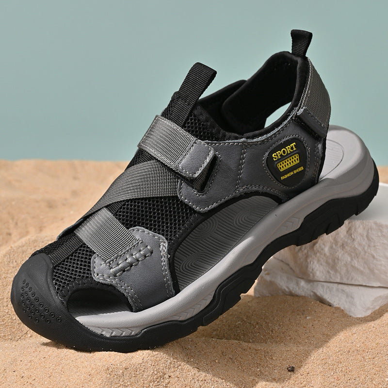Damen Sportliche Sandalen mit verstellbaren Riemen und atmungsaktivem Obermaterial EB