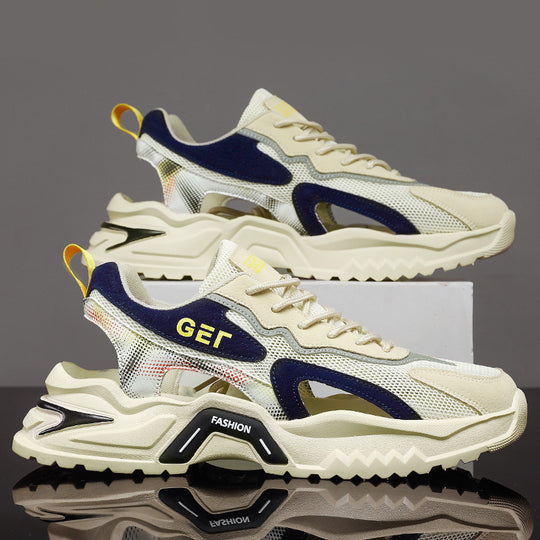 Damen Modische Sport-Sneaker mit atmungsaktivem Obermaterial und innovativem Dämpfungssystem EB