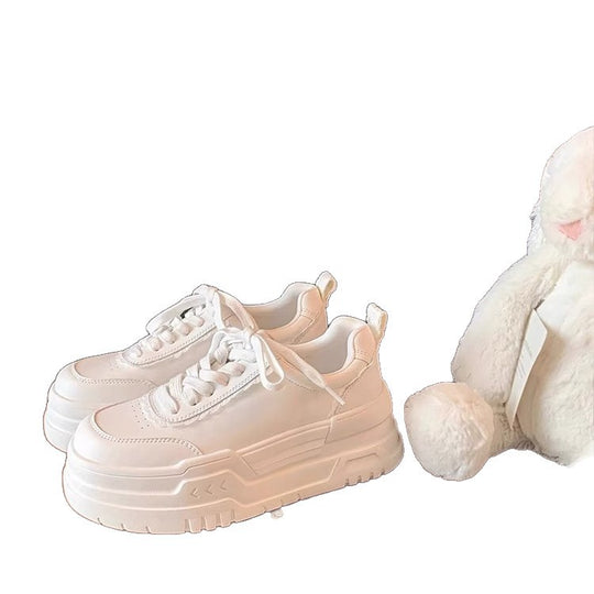 Damen trendige Plattform-Sneaker EB