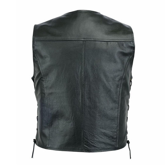Herren elegante weste mit seitlichen Taschen und praktischen Verschluss EB