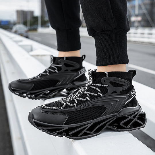 Damen Sportliche High-Performance Sneakers mit dynamischem Sohlenprofil EB