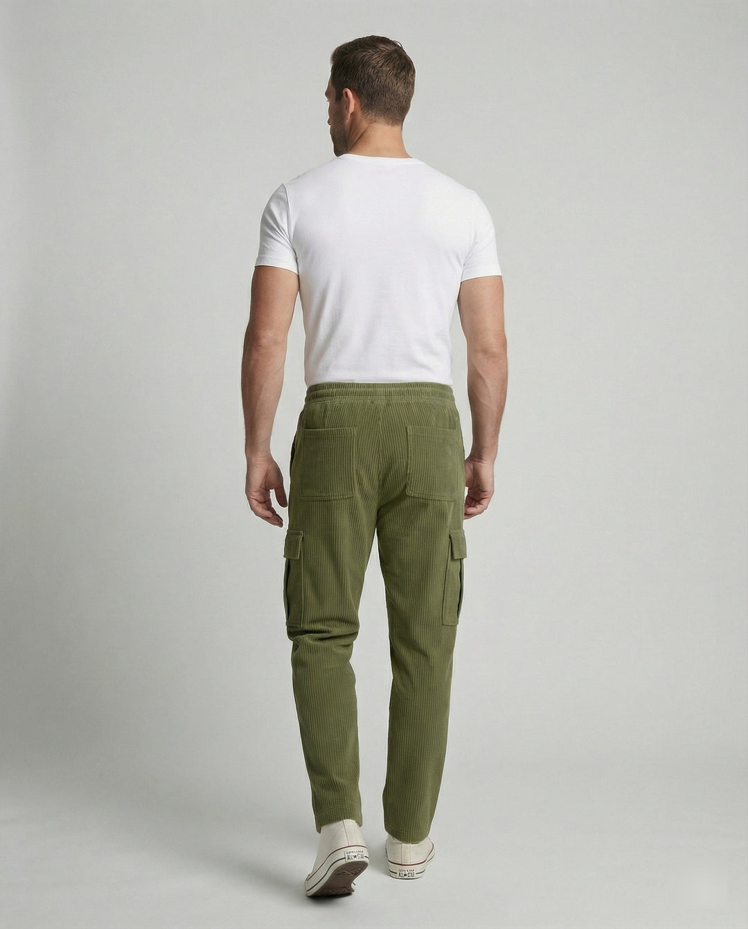 Herren Cargo-Hose mit elastischem Bund