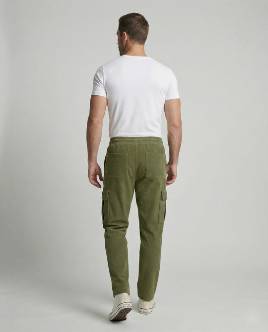 Herren Cargo-Hose mit elastischem Bund