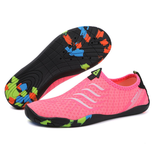 Damen Vielseitige Aqua-Badeschuhe mit rutschfester Sohle und flexibler Passform EB