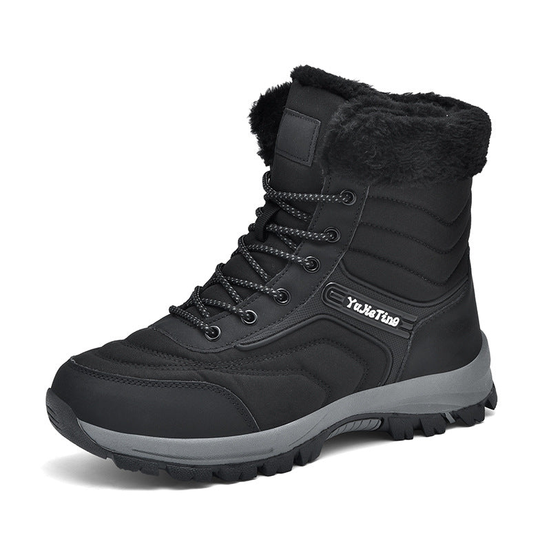 Damen Winterstiefel mit rutschfester Sohle und warmem Futter EB