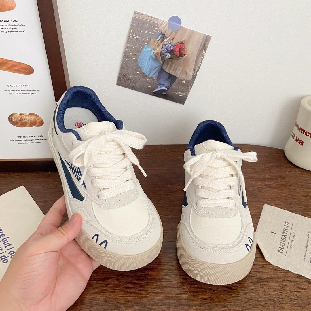 Damen Moderner Freizeitsneaker mit gepolsterter Sohle und atmungsaktivem Obermaterial EB