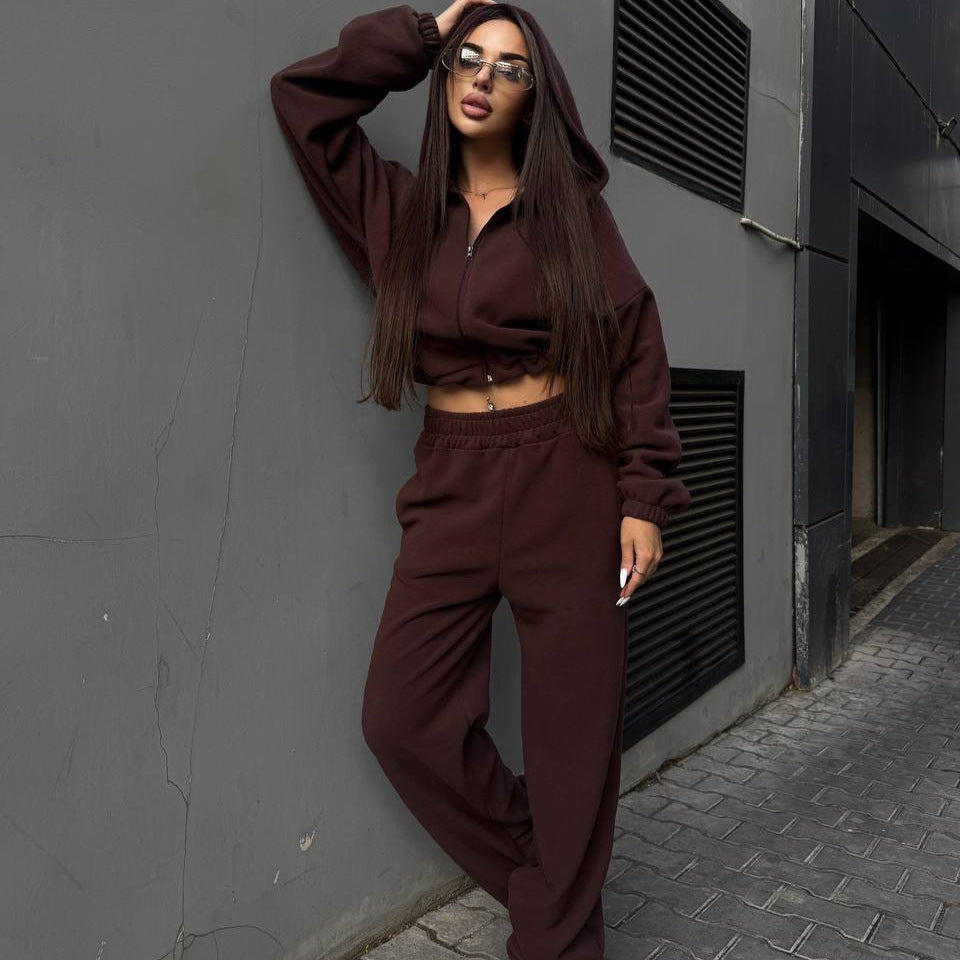 Damen Urbaner Oversized Jumpsuit mit Kapuze EB